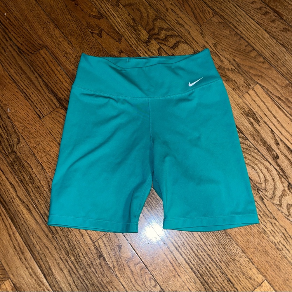 Green/Teal Nike Biker shorts